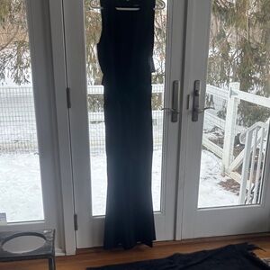 INC International Concepts Black jumpsuit with flare leg - NWT never worn